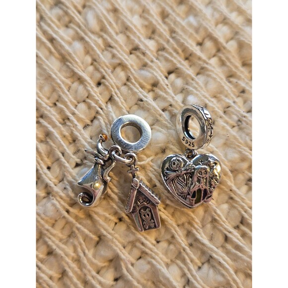 Disney charm s925 for pandora style bracelet nightmare before Christmas - Picture 1 of 5